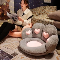 new styles soft cat paw pillow animal seat cushion stuffed plush sofa indoor floor home chair decor winter kids girls gift