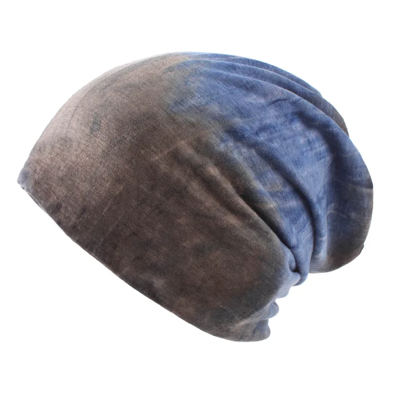 

Hip Hop Beanie Hat Environmentally Friendly Reactive Print Cotton Spring Autumn Street Dance Women Fashion Skull Mens Hat