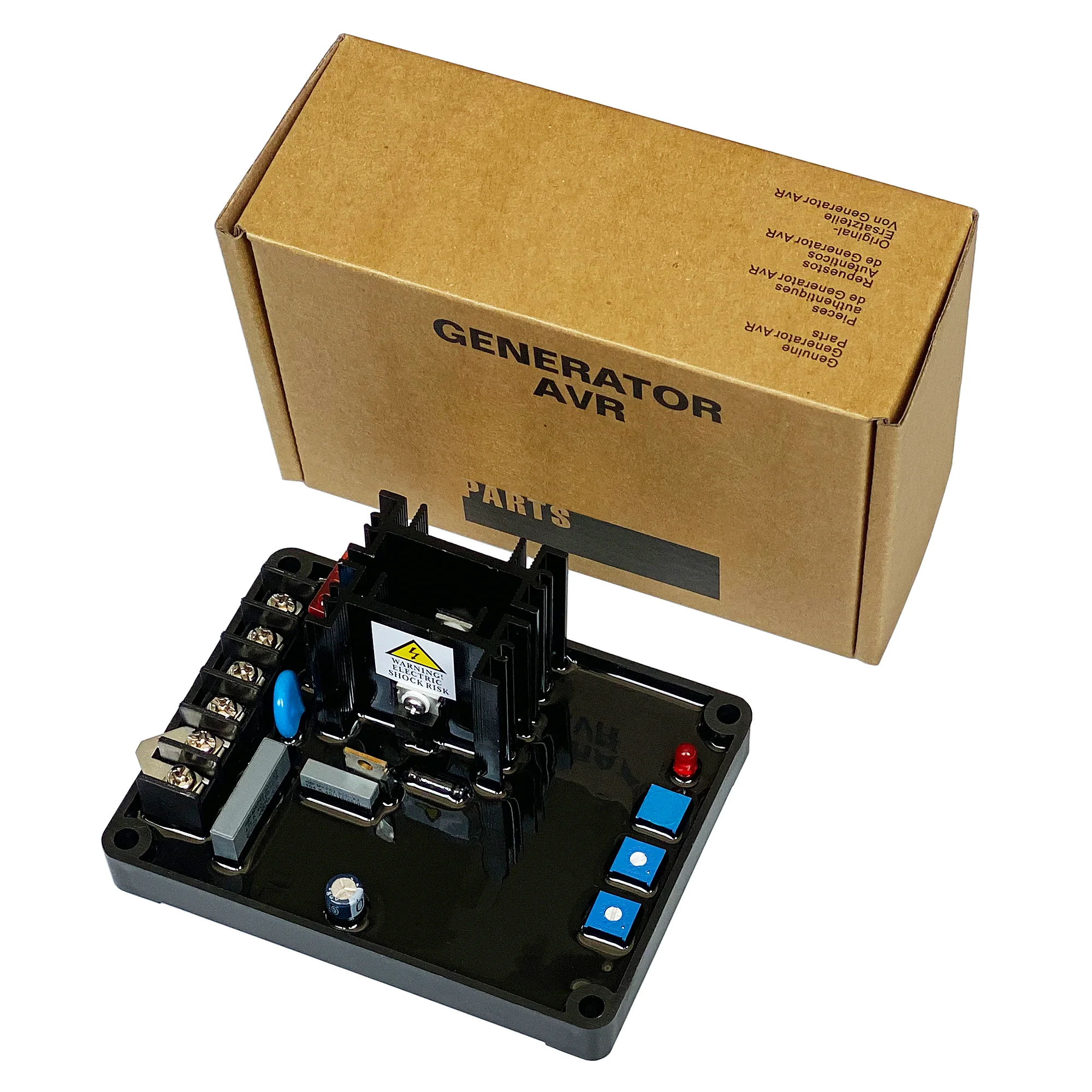GAVR 12A AVR 2019 новый черный автоматический регулятор напряжения для генераторных