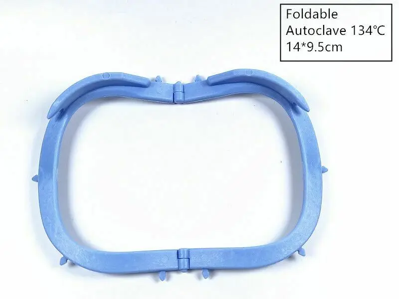 3 шт зубные кадр резиновый изолятор слюны листы светильник складной проявочный