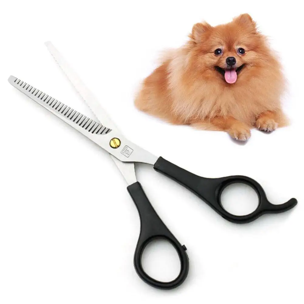 

Pet Dog Cat Stainless Steel Thinning Scissors Shears Grooming Hair Cutting Tool