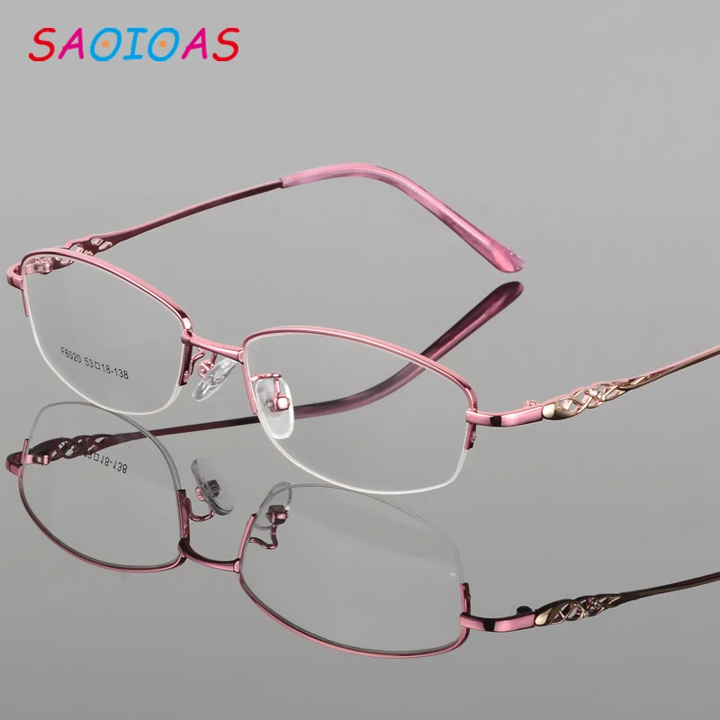 Очки для чтения SAOIOAS женские с половинной оправой аксессуар работы за