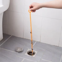 bathroom accessories pipe dredging tools sticks clog remover drain snake drain cleaner cleaning supplies for kitchen sink 1pcs