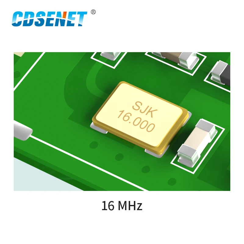 NRF24L01P 2 4 ГГц 27 дБм радиочастотный модуль дальнего действия GFSK SPI CDSENET E01-2G4M27SX IPEX