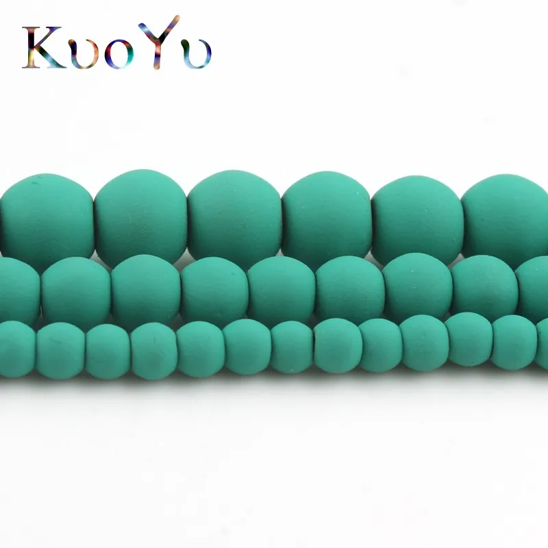 Из Натурального Гематита камень трава зеленые резиновые круглые бусины