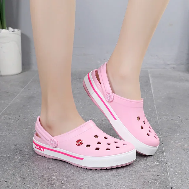 Повседневные садовые туфли без шнуровки водонепроницаемые женские классические