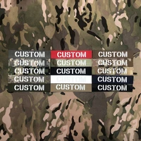 ir iff infrared reflection patch custom laser cutting name tapes white letters twoline morale tactics military airsoft