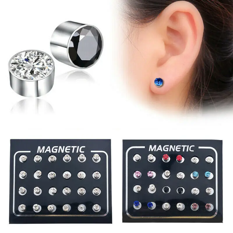 Оптовая продажа 12 пар носочков на панковский сильный магнит магнитной застежке