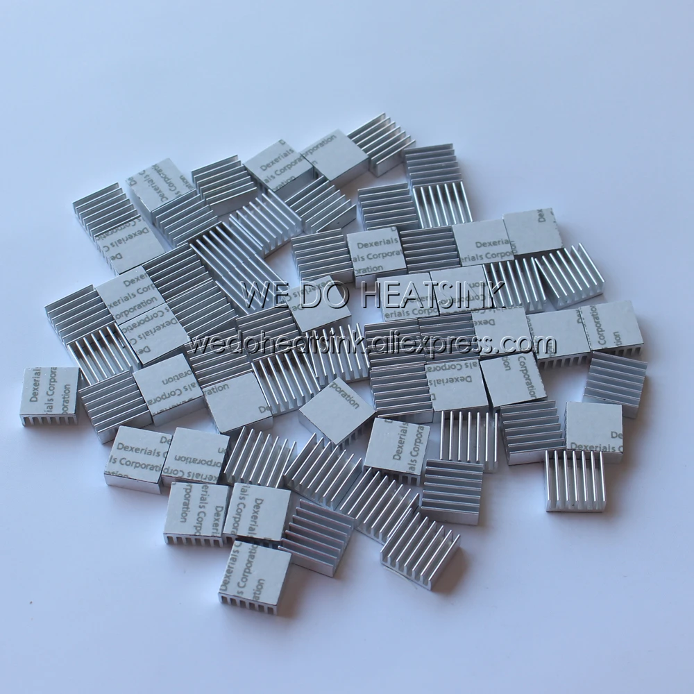Алюминиевый радиатор штампованный охлаждающий элемент с термолентой для LM2596 LM2577