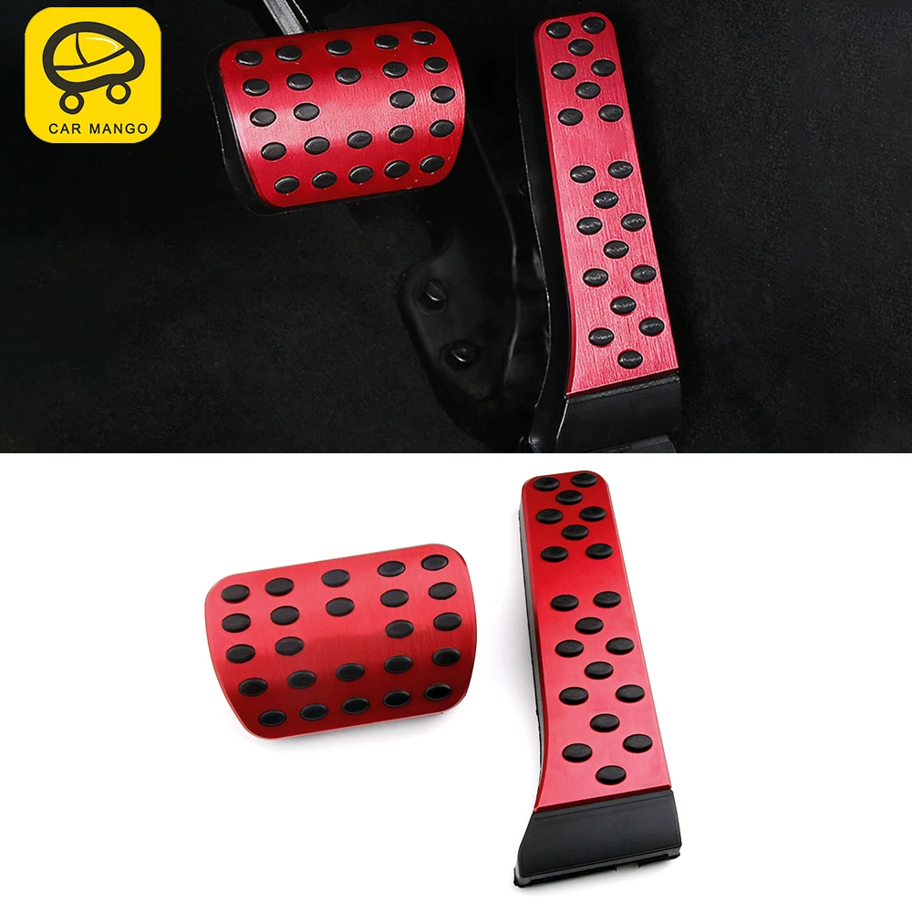 

CarManGo не сверлильная Автомобильная газовая топливная педаль тормоза акселератора Крышка колодки чехол отделка рама для Mercedes-Benz E-Class W213 2016-2021