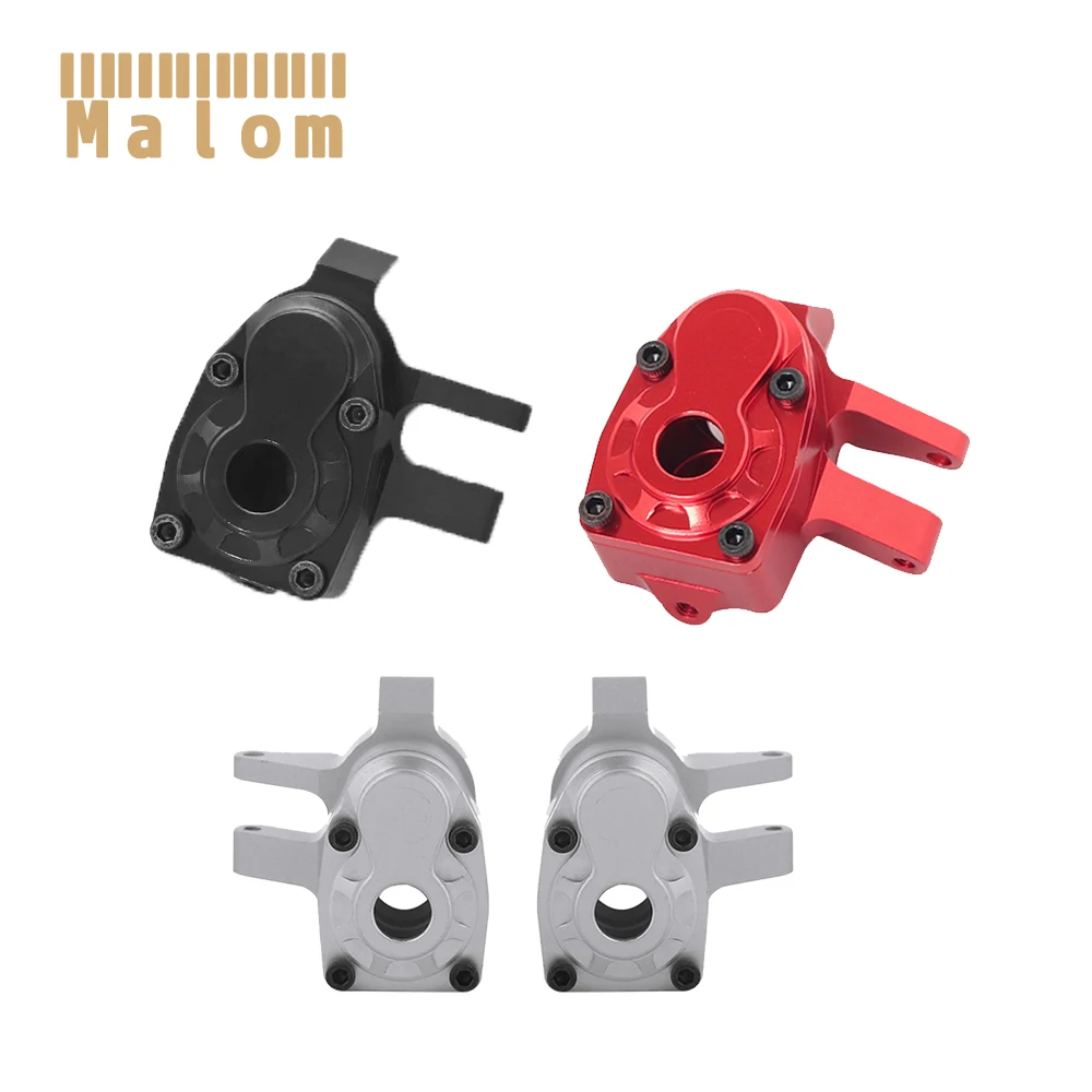 

Aluminum Alloy Front Rear Axle Steering Knuckles Housing Portal Cover for Axial SCX10 III AXI03007 AR45 Axle Capra F9