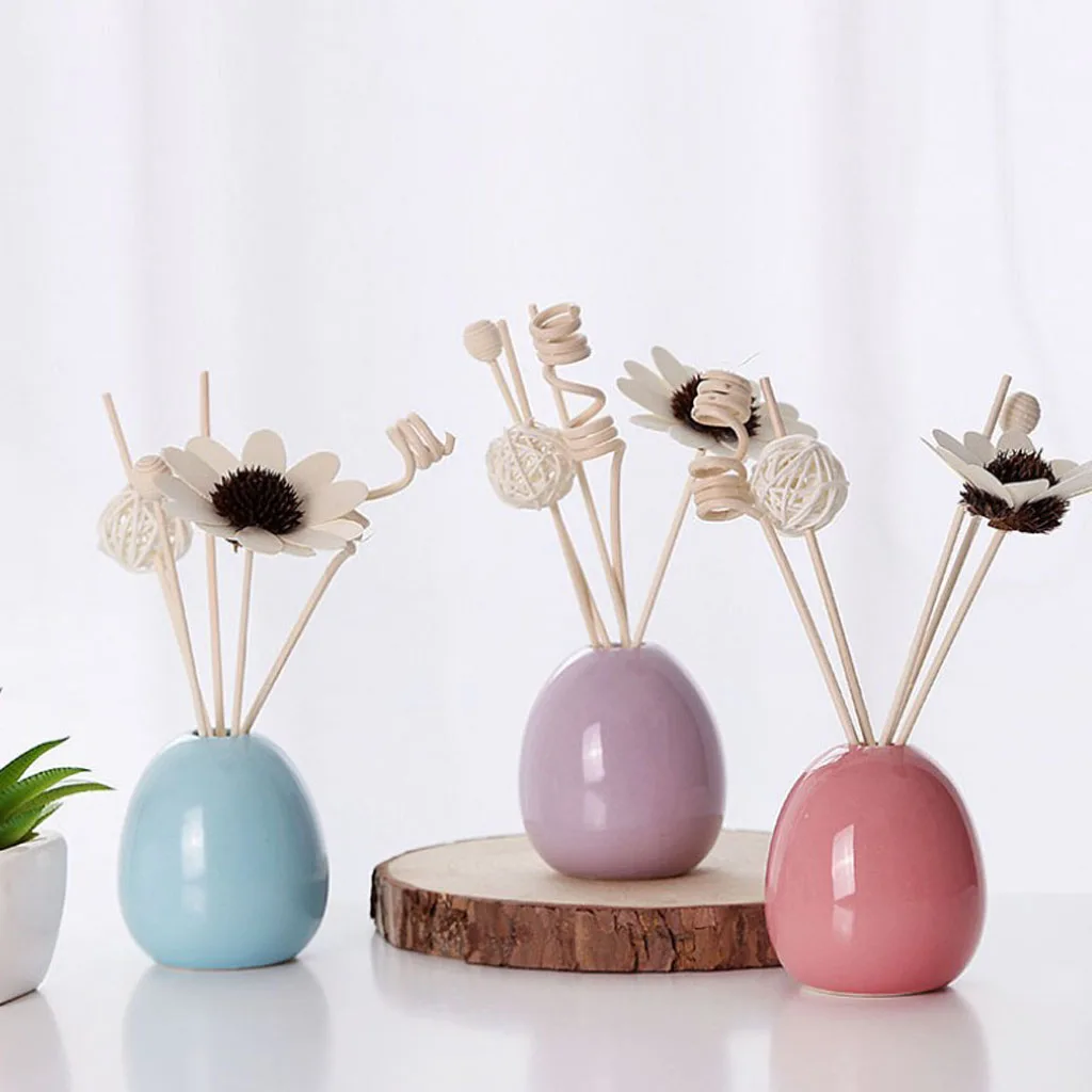 Искусственная керамическая ваза для цветов держатель бутылок с эфирными маслами