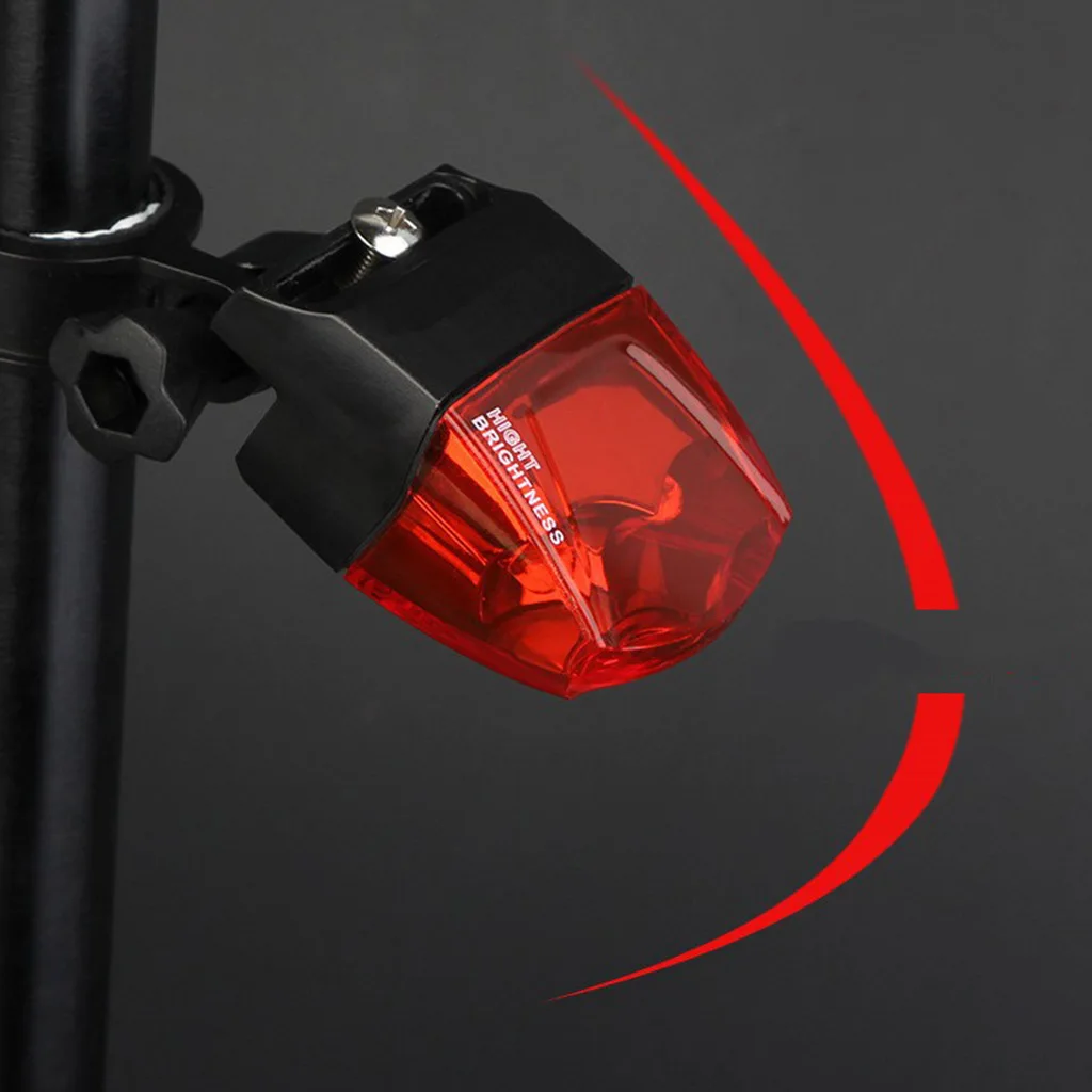 Self-generating LED Bike Bicycle Tail Light Mountain Road Cycling Rear Easy to Install for Safety Flashlight | Спорт и развлечения