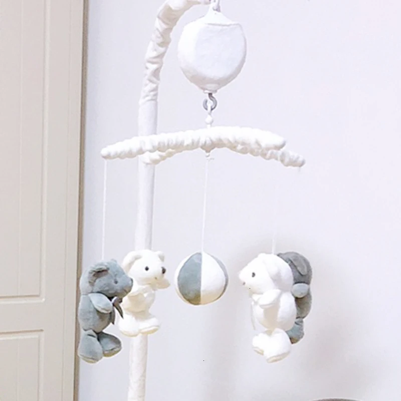 Детские погремушки Мобильная для кроватки 0-12 месяцев детская кроватка Колыбель