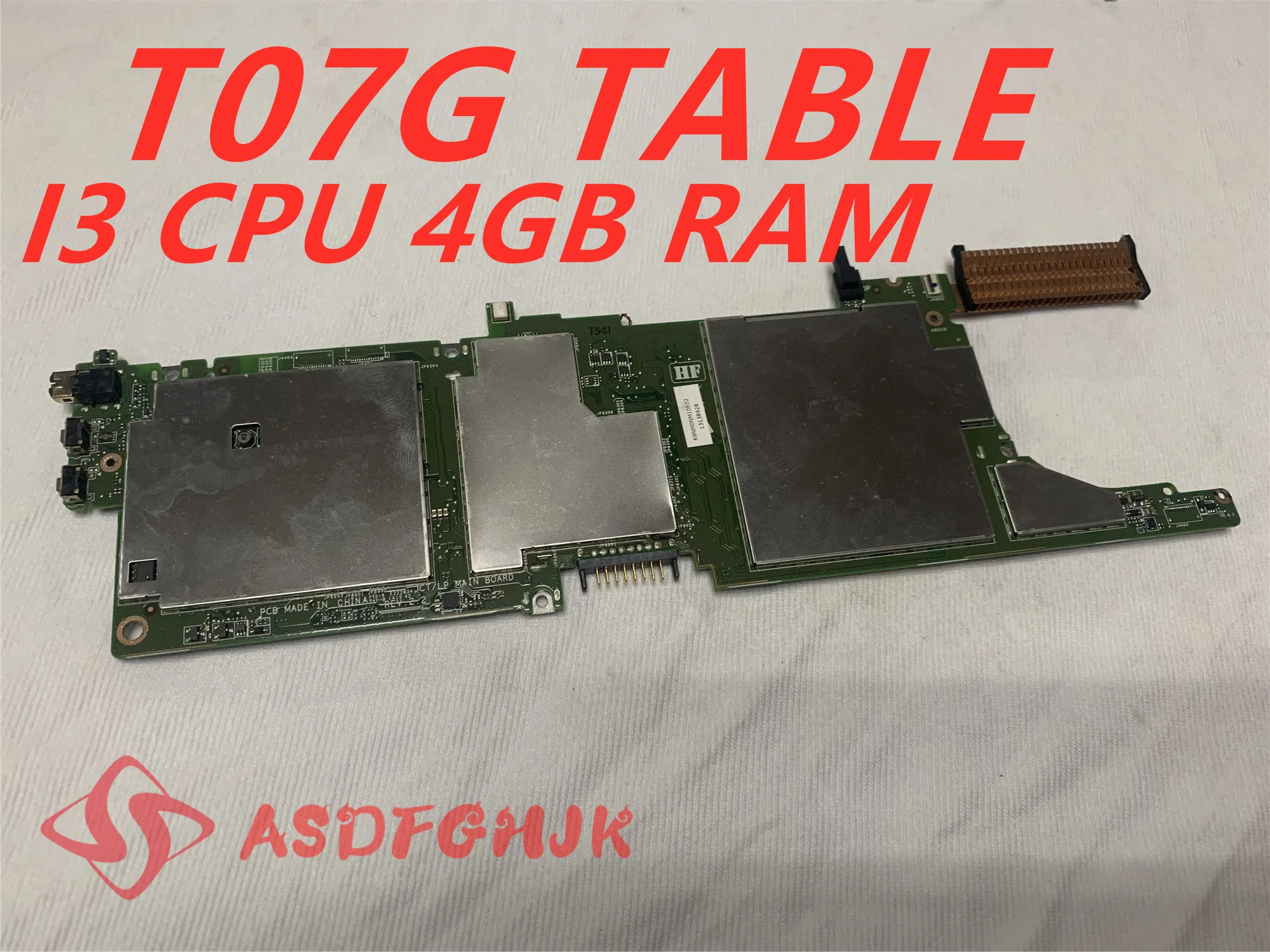 

Original FOR DELL VENUE 11 PRO 7130 TABLE MAINBOARD WITH 4GB RAM AND I3 CPU TESED OK