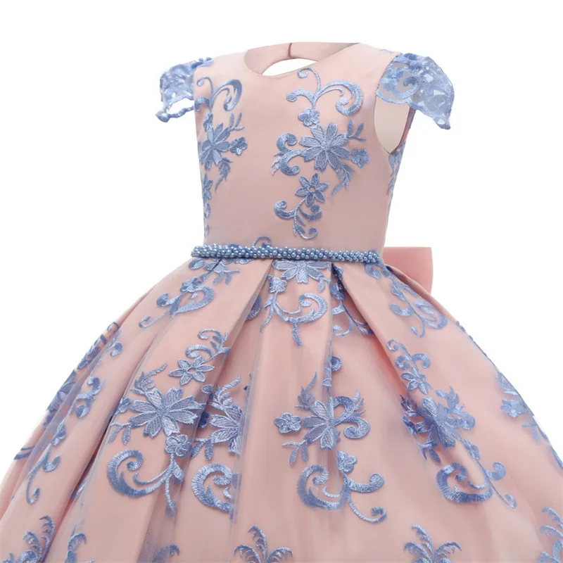 Рождественское платье с Санта-Клаусом для девочек кружевные Детские платья на