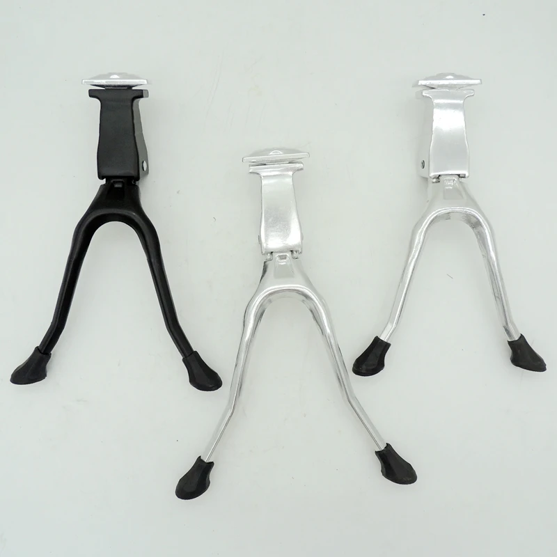 290/310mm Double Leg Bike Kickstand Foldable Adjustable Center Mount Mount Bicycle Stand for Bicycle Road Bike