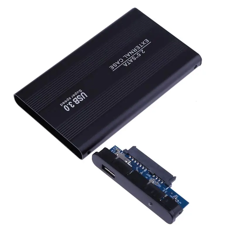 USB 3 0 SATA HDD Box адаптер жесткий диск корпус чехол для 2 5 дюймов HD Мобильный Caddy