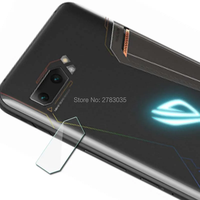 Для Asus ROG Phone 2 II ZS660KL/ZS600KL прозрачная ультра тонкая задняя камера защита объектива задняя камера Крышка объектива Закаленное стекло пленка