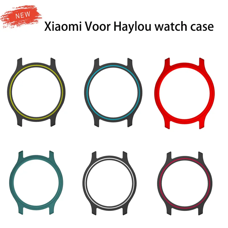 

Новинка 360 Полный бампер матовый Жесткий Чехол для Haylou RS3 Xiaomi Haylou LS04 PC матовый чехол ПК Рамка Жесткий защитный бампер аксессуары
