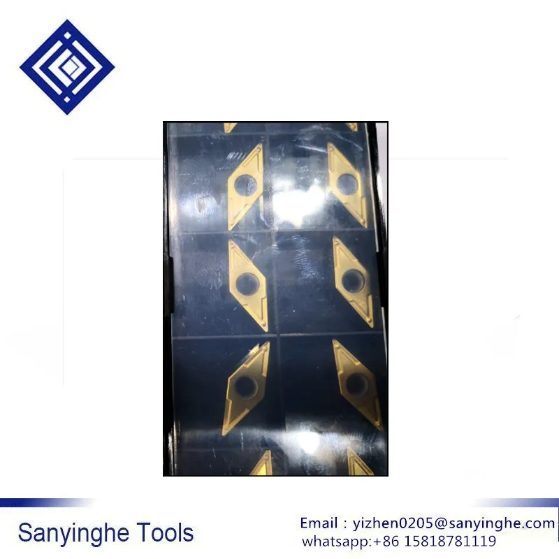 CNC инструменты 10 шт./лот VCGT160404-40/37 градусов лезвие канавки карбида вольфрама вставки для ременного шкива
