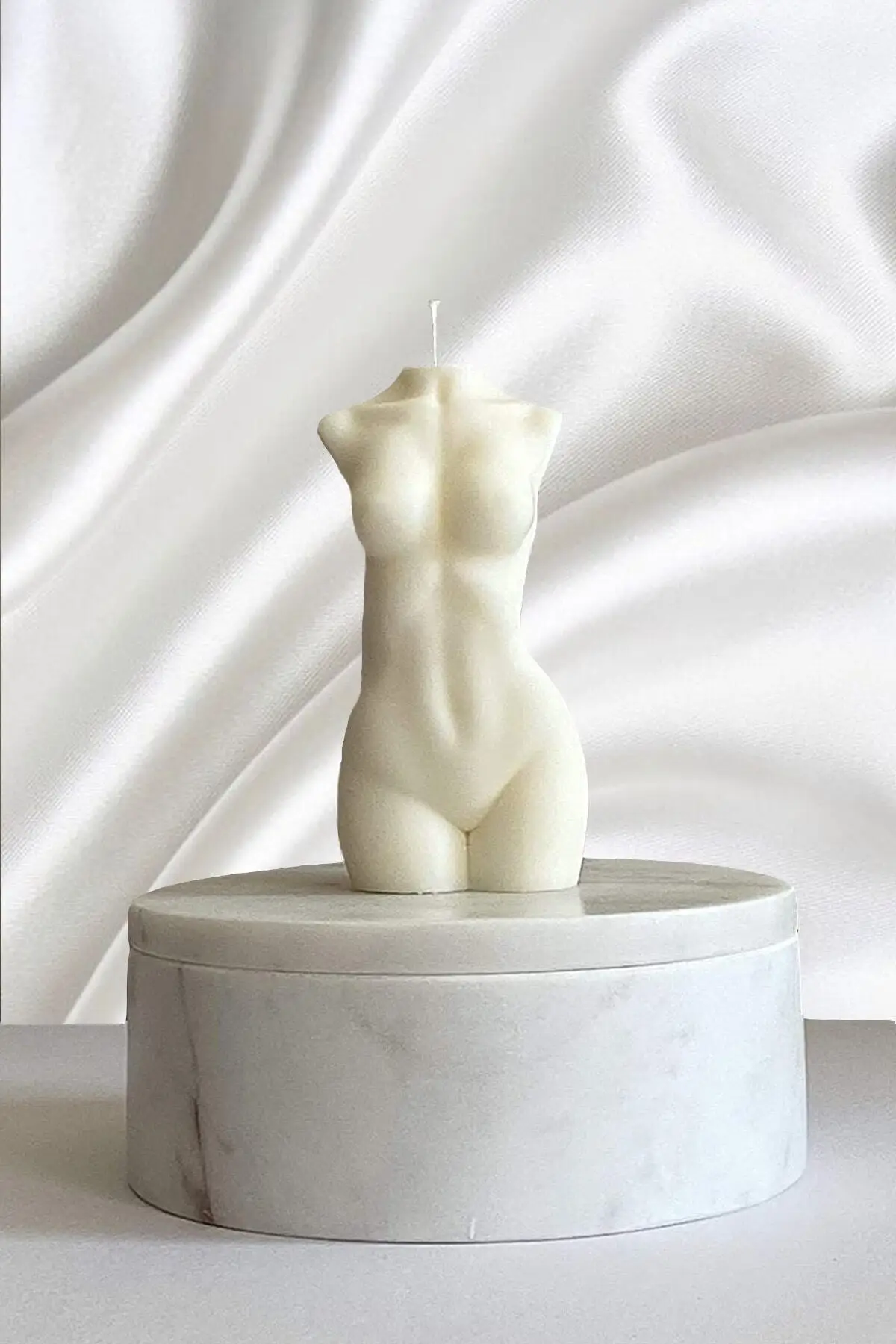 White Fragrant Venus Female Decorative Body Candle-10 Cm | Candles
