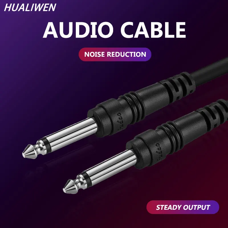 

Electric Guitar Cable Wire Cord No Noise Shielded Bass Cable For Guitar Amplifier Accessories Musical Instruments