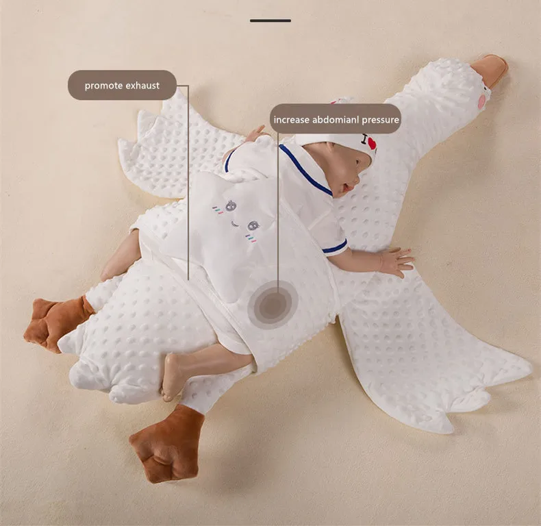 

Baby Sleep Exhaust Pillow Newborns Safety Health Care Products Colic comfort relief soothing pea velvet Cute Plush Doll Soft Toy