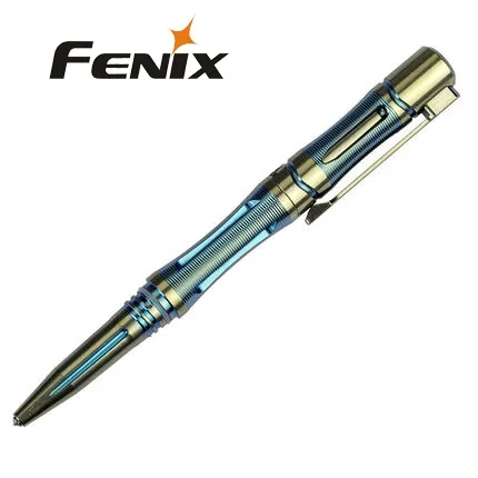 Storm blue Fenix T5Ti Изысканная тактическая ручка для письма, армейский, Оборонный или аварийный побега атакующие самообороны тактическая ручка - Цвет: Storm blue