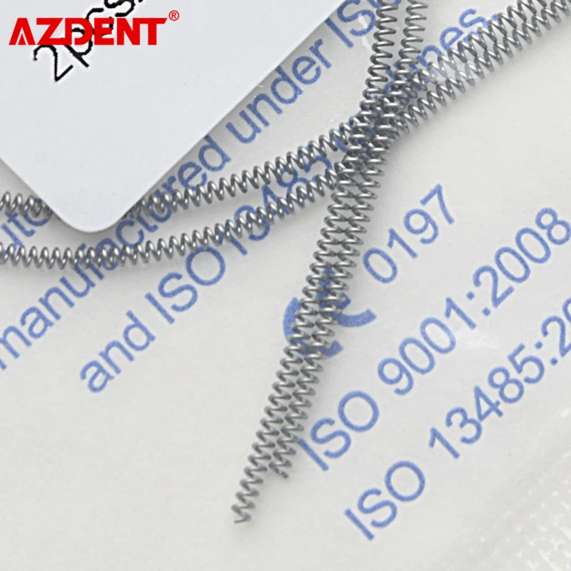 2 шт./упак. AZDENT Стоматологическая Ортодонтическая щеточка открытым Весна нити