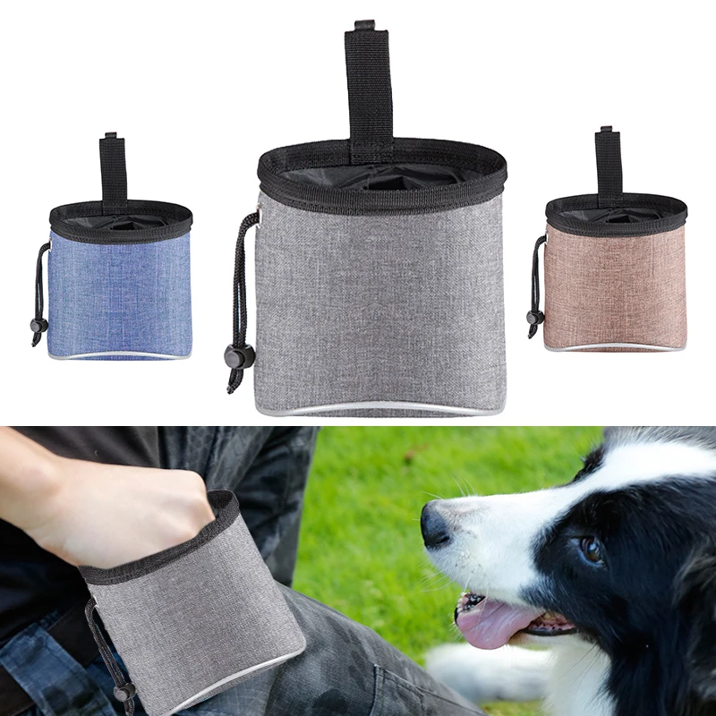 

Outdoor Portable Training Dog Snack Bag Pet Supplies Strong Wear Resistance Large Capacity Puppy Products Waist Bag Durable