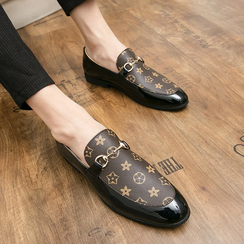 

Men's Loafers Men's Leather Shoes Summer Brown Luxury Casual Man Fashion Moccasins Men Piergitar Mens Italian Male
