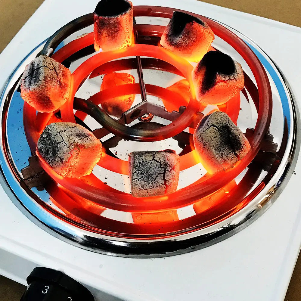 

220V 1000W Electric Hookah Burner Stove Shisha Pipe Charcoal Hot Plate Kitchen Cooking Chicha Narguile Accessories