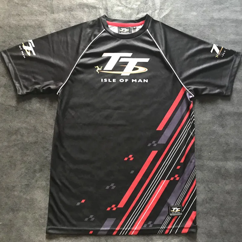 

ISLE OF MAN TT T-Shirt Team Racing Road Race Wear Off-Road MX ATV Quick-Dry T-Shirt