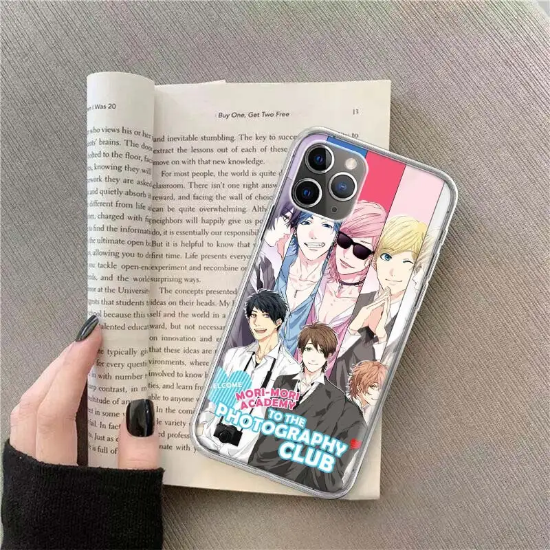 

Anime Yarichin bitch Club Phone Case For IPhone SE2020 12 Mini 11 Pro XS Max XS XR 8 7 6 Plus 5 5S SE Case