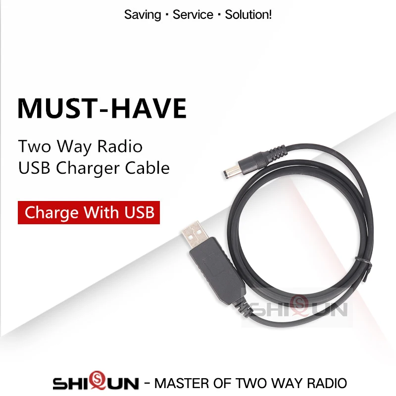 Универсальный USB кабель для зарядки BAOFENG UV 9R Plus XR 5R 82 5RE магнитола подключения к
