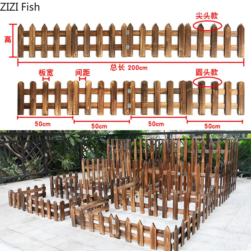 Деревянный забор для внутреннего двора декоративный сада детского цветов овощей