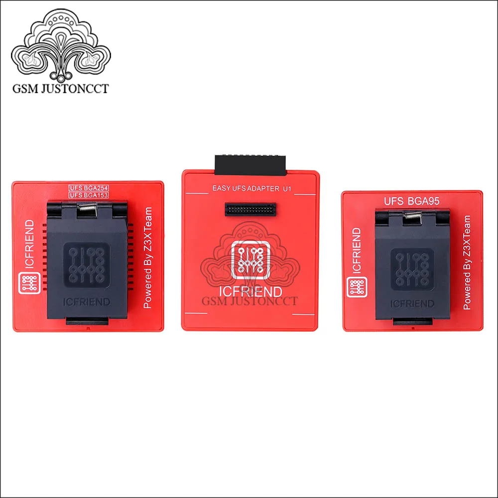 ICFriend ICs UFS 3 в 1 поддержка BGA254 BGA153 BGA95 работа с женской коробкой|Детали устройств