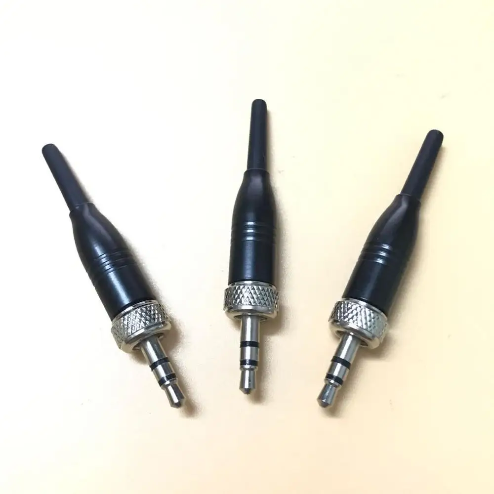 3 шт. 5 мм стерео винтовой замок разъем для Pro Sennheiser EW100 EW300 EW500 G1 2 Sony Saramonic микрофон