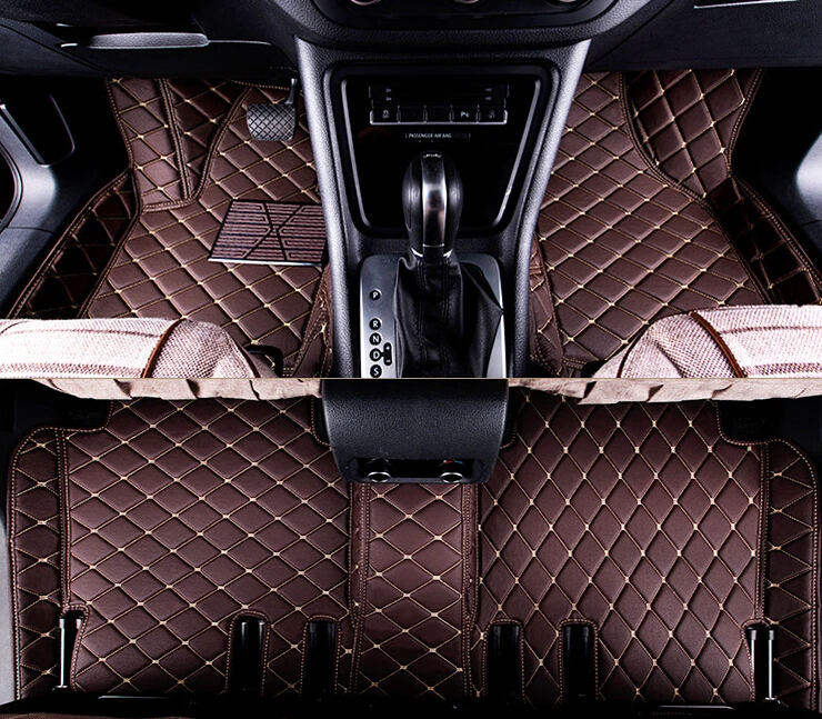 

Full Covered Wholy Surrounded Rugs Special Car Floor Mats for Mitsubishi Outlander 5seats Waterproof Carpets