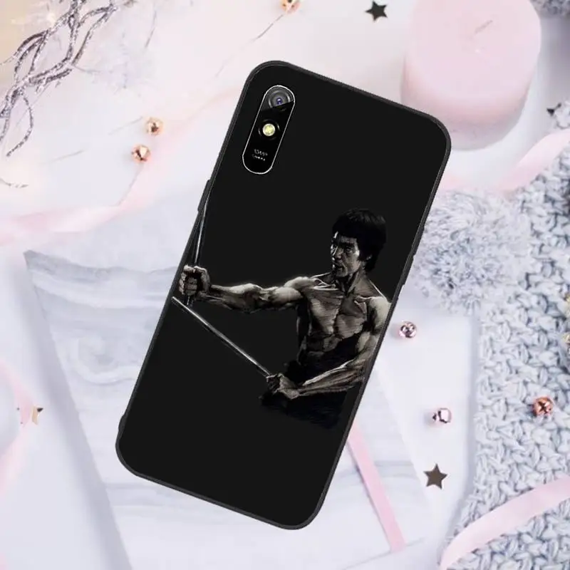 

Bruce Lee Kungfu Taekwondo Phone Case For Xiaomi Mi Redmi Note 7 8 9 pro 8T 9T 9S 9A 10 Lite pro