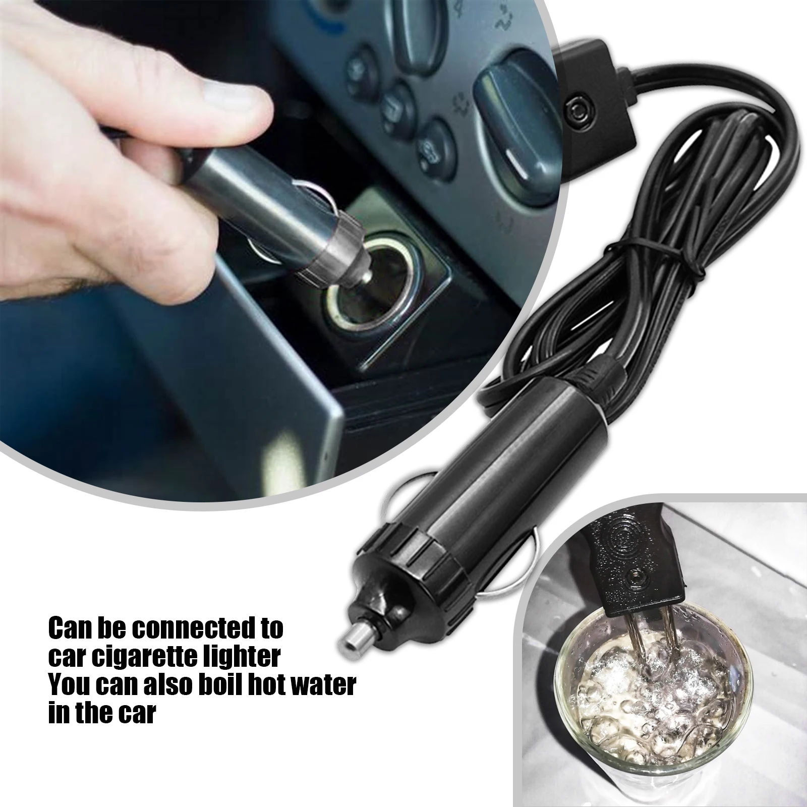 Автомобильный Электрический погружной нагреватель для напитков 12 В/24 В