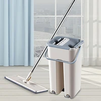 floor mop with bucket 360 rotating flat mops hands free squeeze mop home kitchen floor lazy mop household cleaning tool