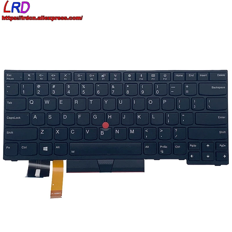 

Not New US English Backlit Keyboard for Lenovo Thinkpad T480S T490 P43S E480 E490 T495 L480 L490 L380 L390 Yoga Laptop 01YP280
