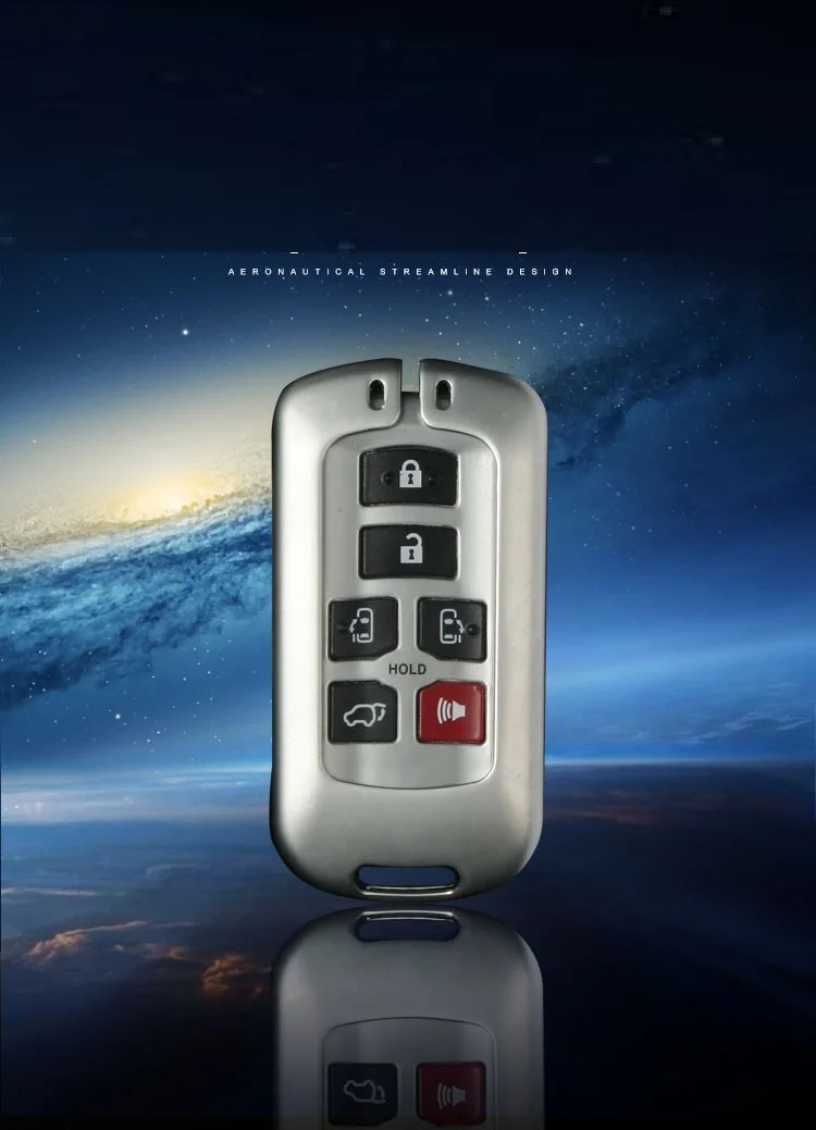 Высококачественный автомобильный смарт брелок для ключей чехол Toyota Sienna 2018