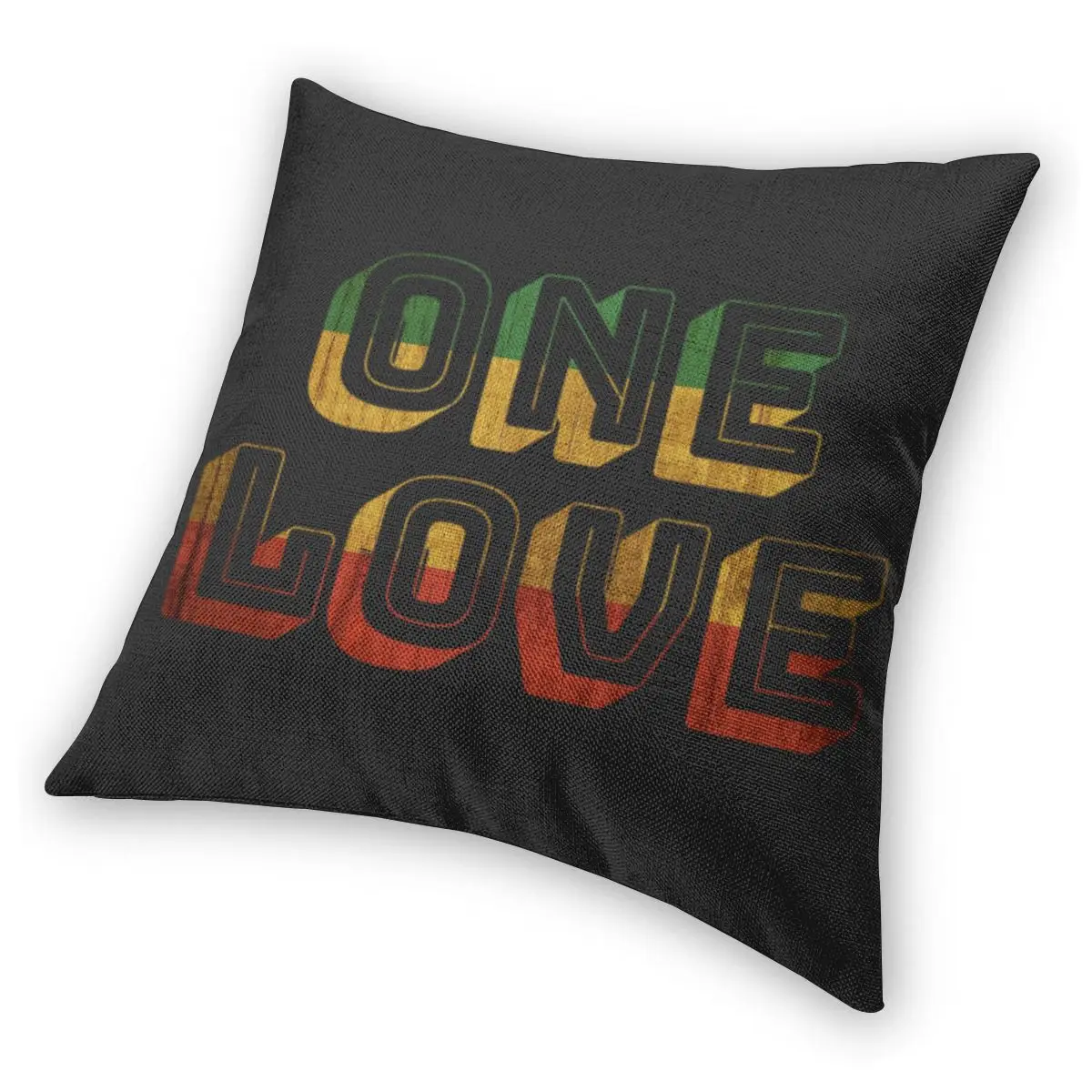 Чехол для диванной подушки One Love Rasta Reggae Эфиопия Ямака дизайн дивана декоративные