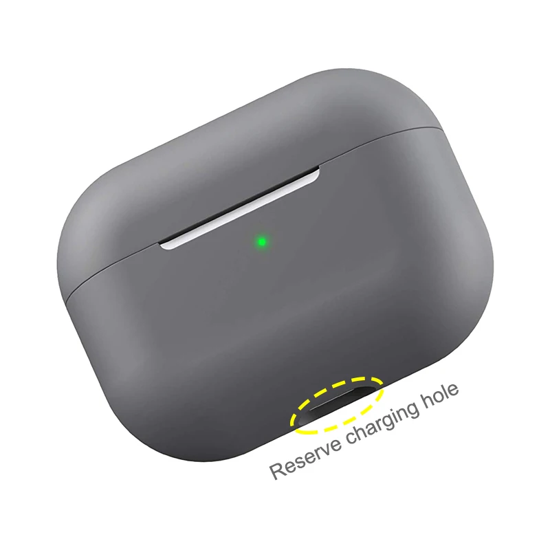 Силиконовый чехол, защитный чехол для Apple AirPods Pro, TPU, Bluetooth наушники, мягкий силиконовый чехол для Air Pods 3, защитный чехол s