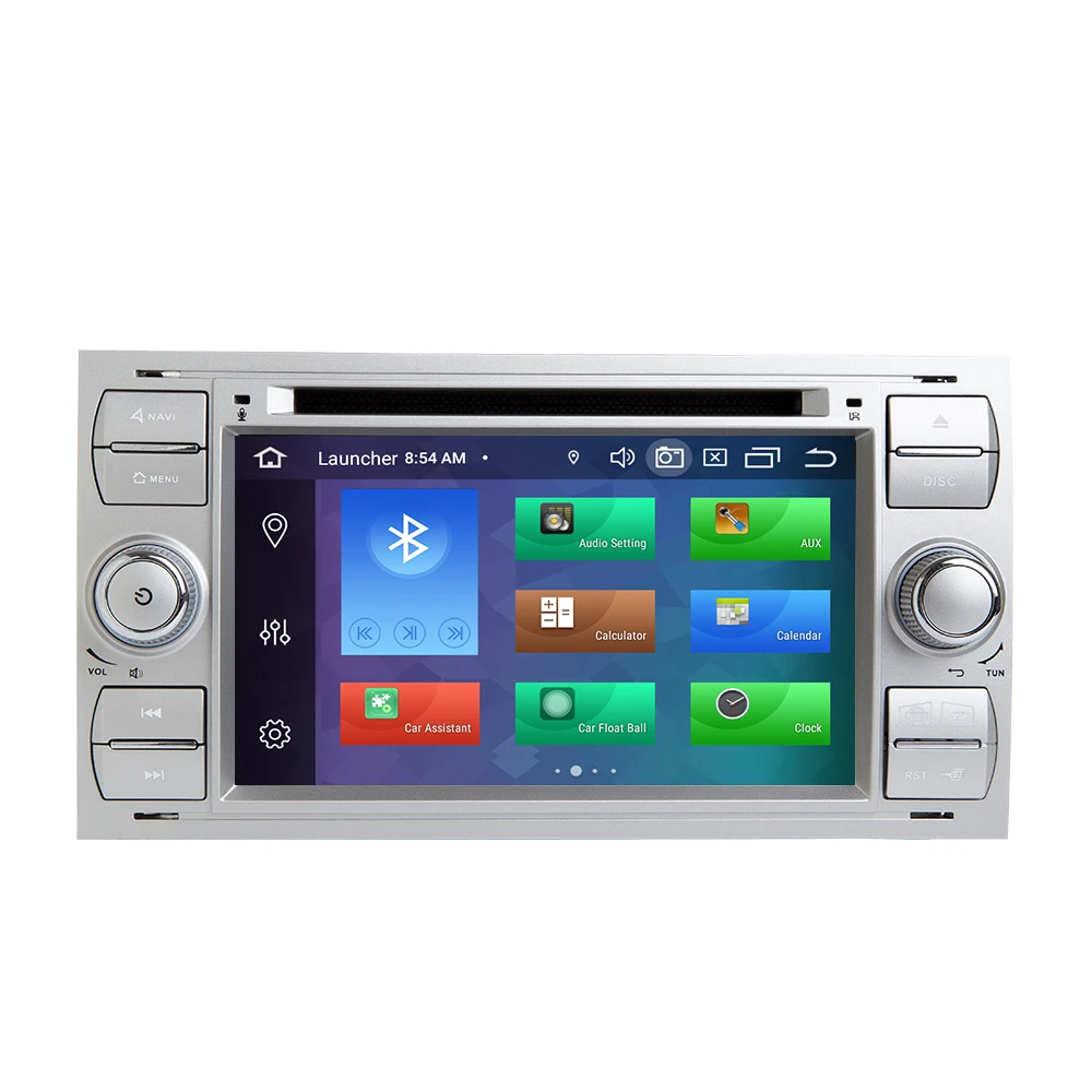 Verkaufen DSP 2din Android 10 Auto Radio Für Ford Focus 2 3 Mk2 Kuga Mondeo 4 Fiesta Transit Connect S-C MAX Multimedia GPS Stereohead Einheit