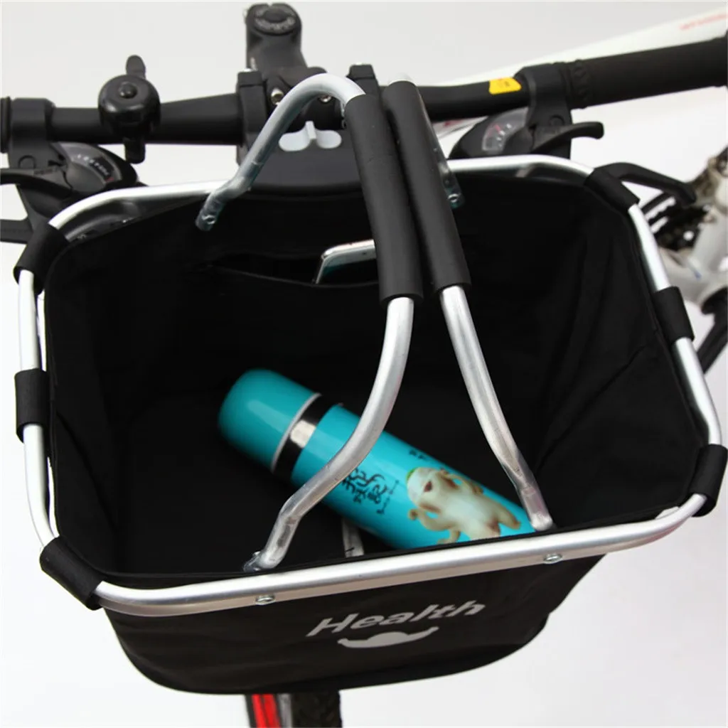 Bicycle Front Basket Bag Rear Removable Waterproof Bike Handlebar Pet Carrier Cycling Accessories Smart | Электроника
