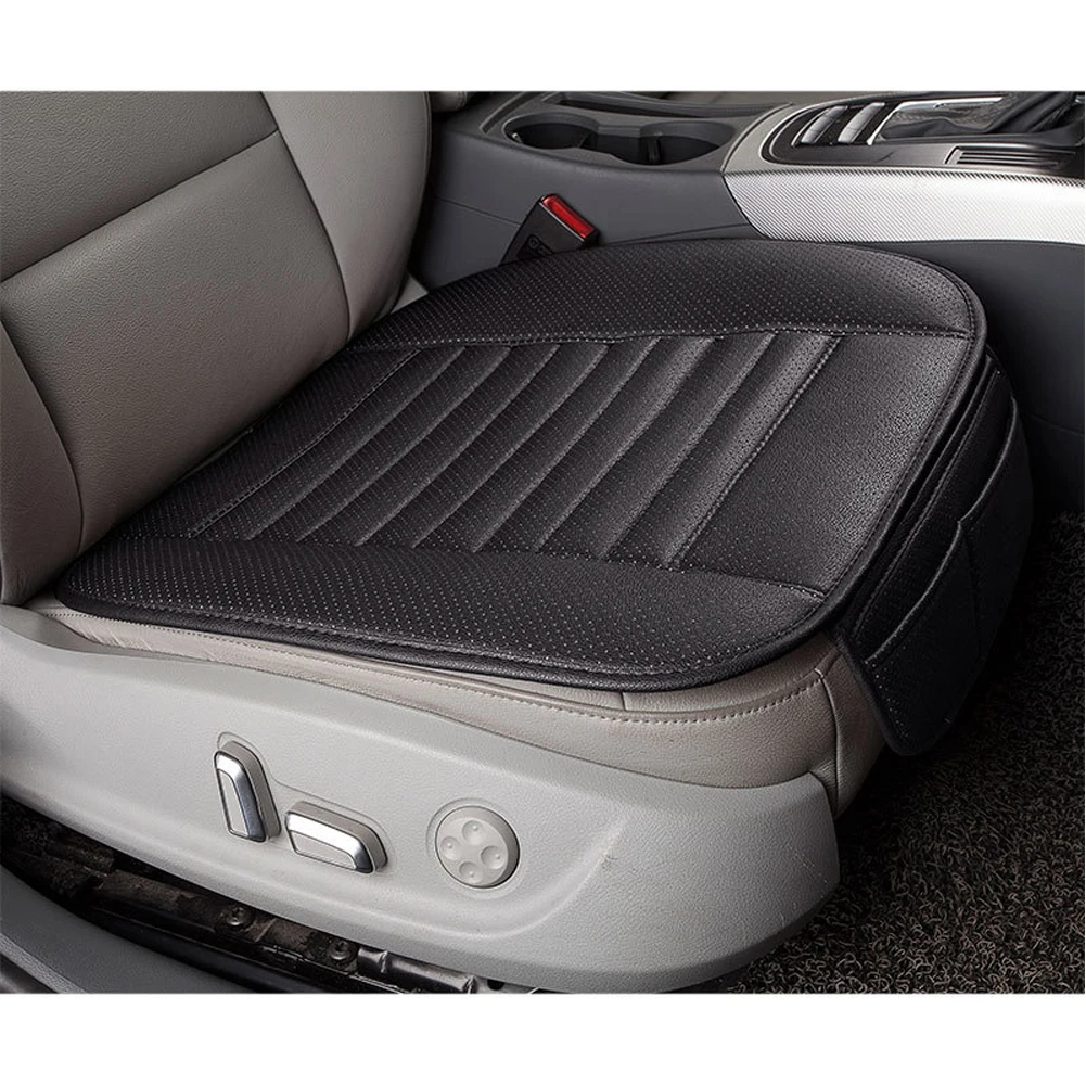 

Leather Car Seat Covers Four Seasons Interior Automobiles Seat Protector Non-slip Seat Pads Auto Mats Accessories Universal